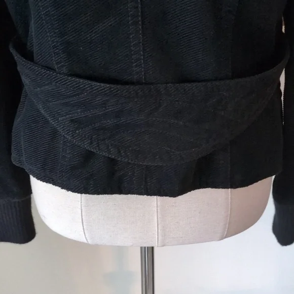 Armani Exchange Black Corduroy Bomber Jacket - Picture 5 of 14